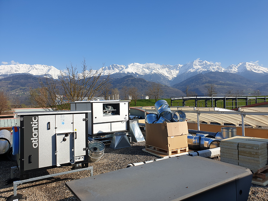 CTA Double Flux toiture CTA Double Flux toiture